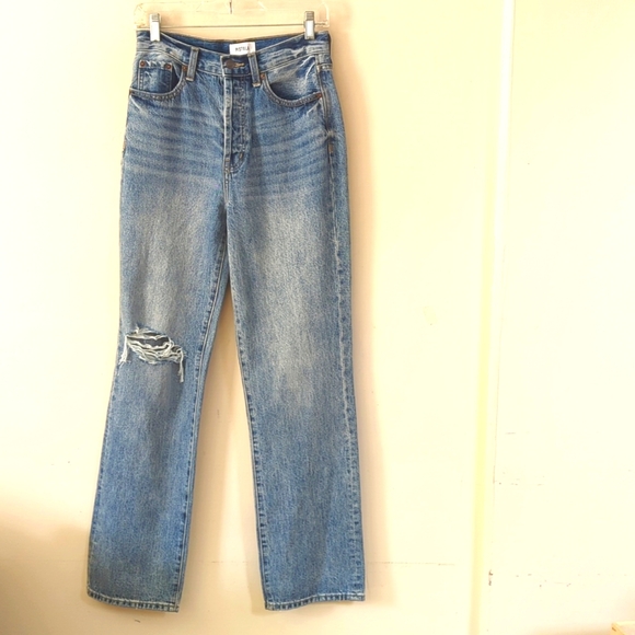 Pistola Cassie Super High Rise Straight in Play Day 26 - Picture 8 of 16